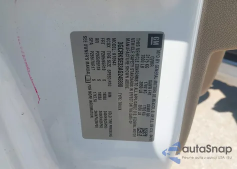 2010 Chevrolet Silverado 1500 Lt from USA, damaged, VIN 3GCRKSE33AG245890